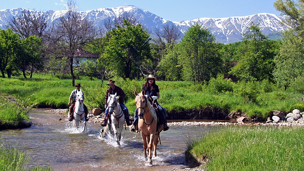 Horseback riding holidays in the Balkan Mountains
